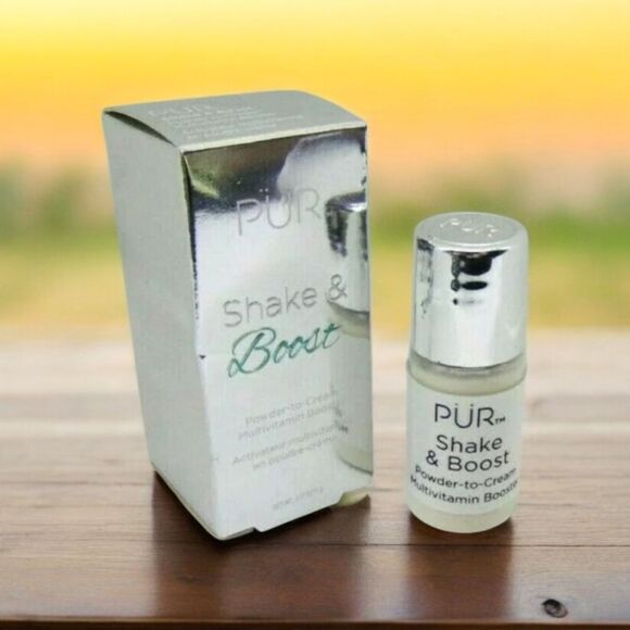 PUR Shake Boost Multivitamin Makeup Booster Skin Powder Cream Health Skincare 1x - Picture 12 of 16